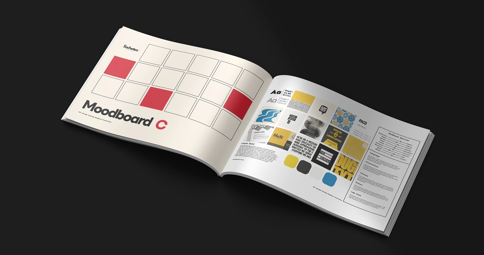 MIC Moodboard & Design Process